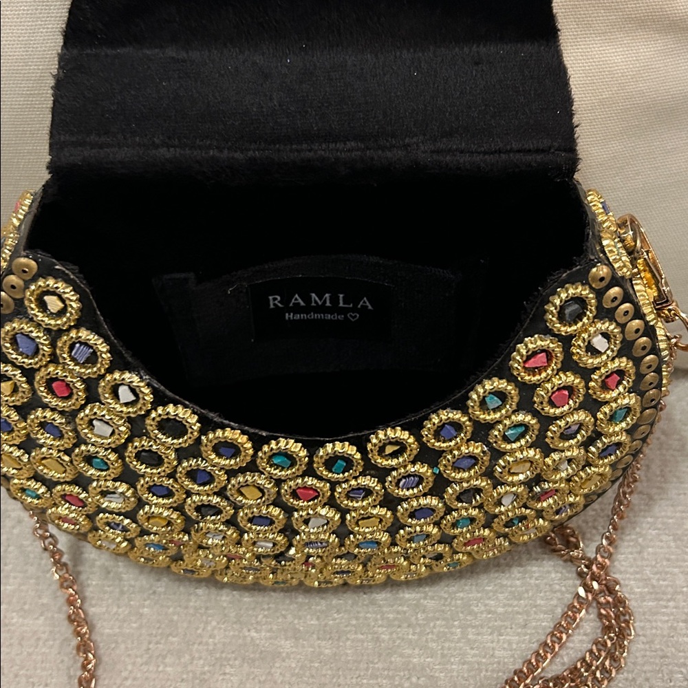 ⭐️NEW Ramla Atom Mosaic Handmade Crossbody Clutch Bag⭐️ - Picture 7 of 7